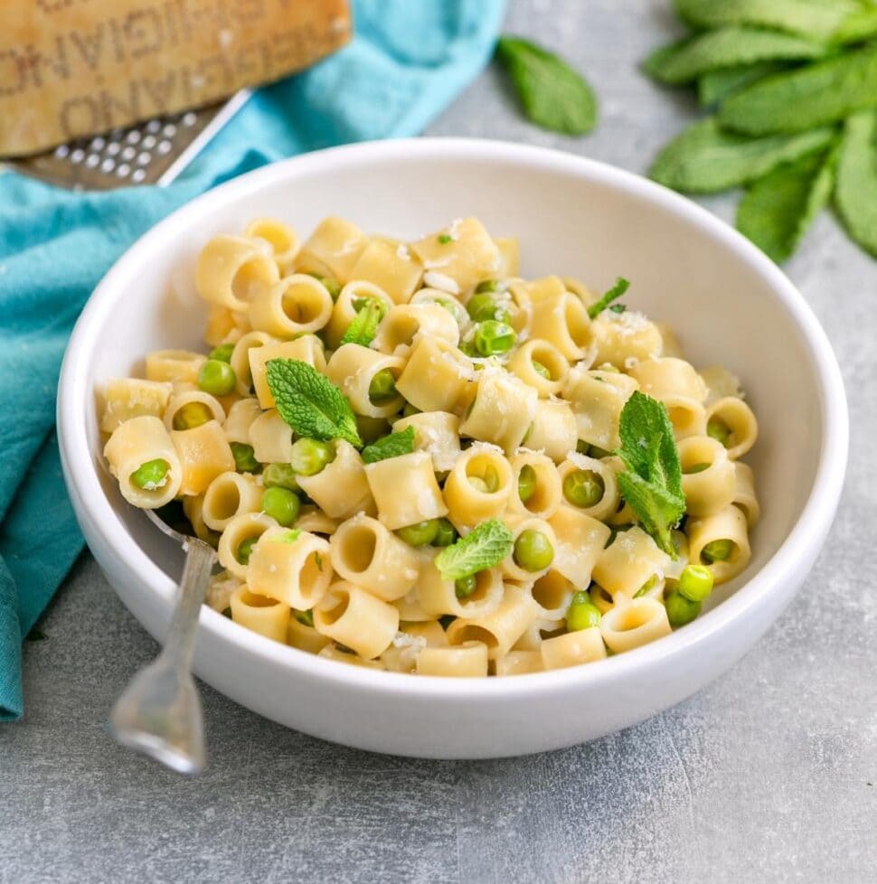 Pasta with Peas (Pasta e Piselli) The Petite Cook™