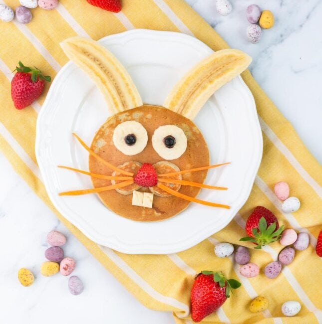 Easter Bunny Pancakes The Petite Cook™