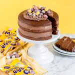 Easter mini egg chocolate cake.