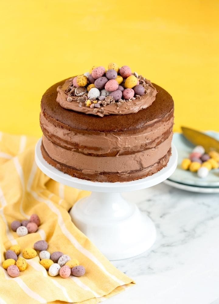 mini egg cake.