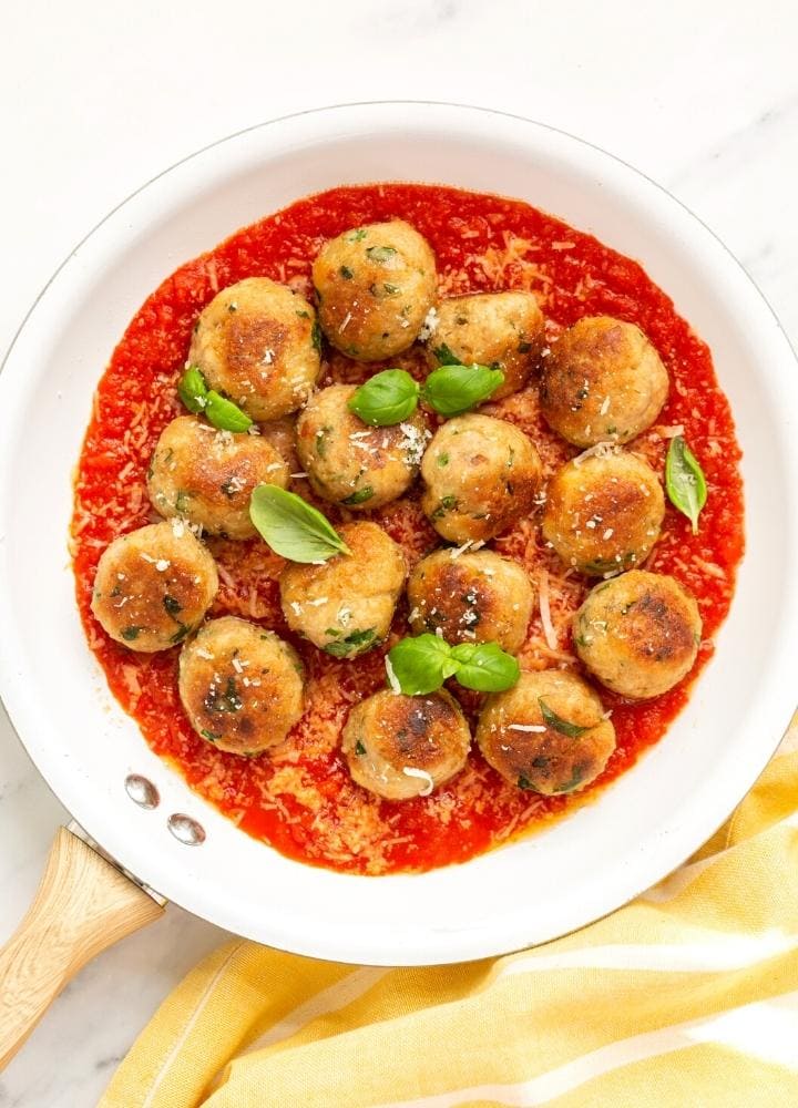 italian chicken meatballs.