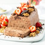 Italian chocolate semifreddo.