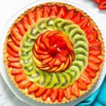 crostata di frutta, italian fruit tart.