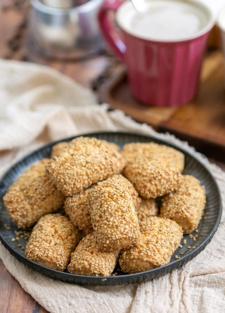 sesame cookies.