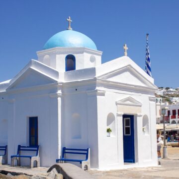Agios Nikolakis Church in Mykonos