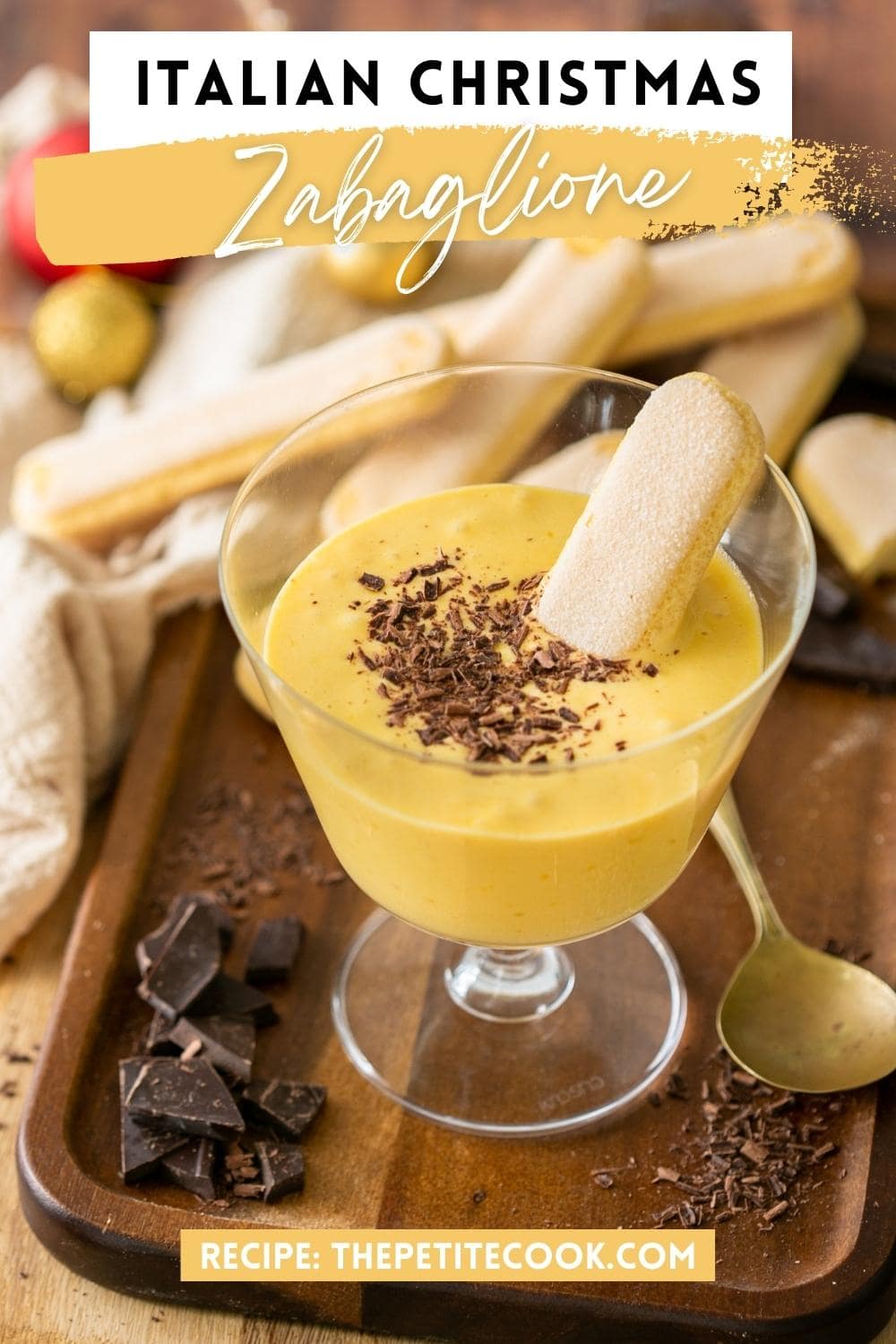 Zabaglione - Authentic Zabaione Cream - The Petite Cook™