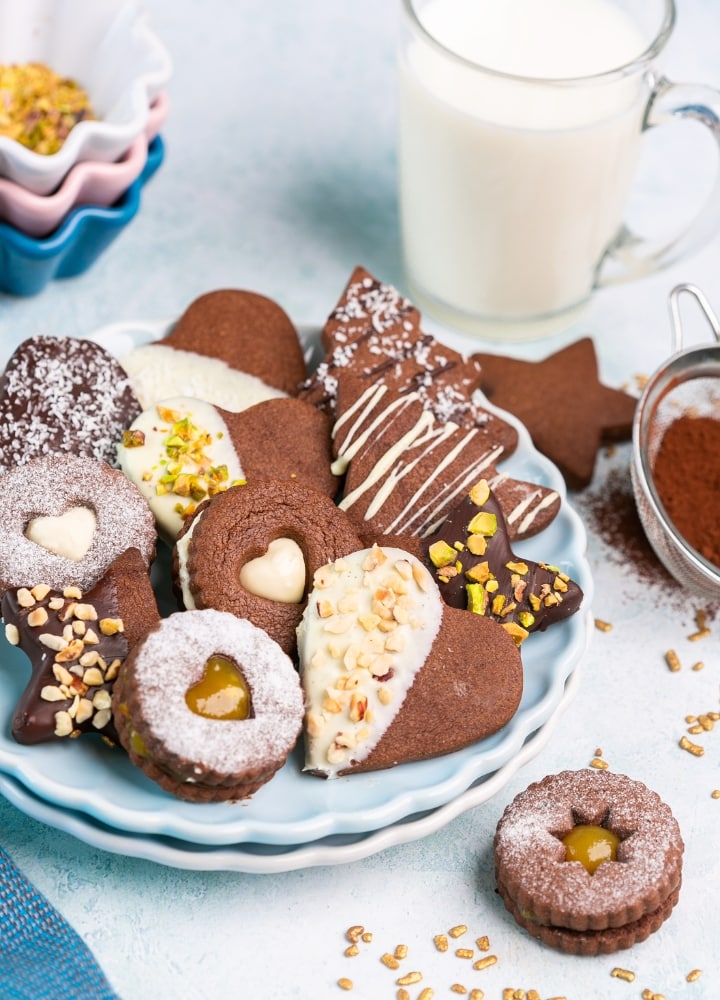 Italian chocolate cookies.