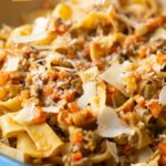 Italian duck ragu.