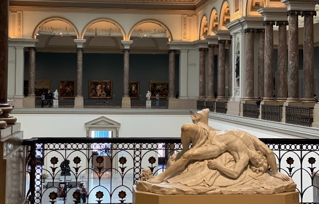 the royal museum of fine arts in Brussels.