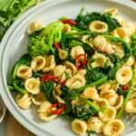 orecchiette con cime di rapa.