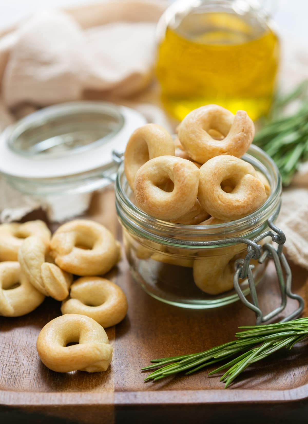 Italian taralli.