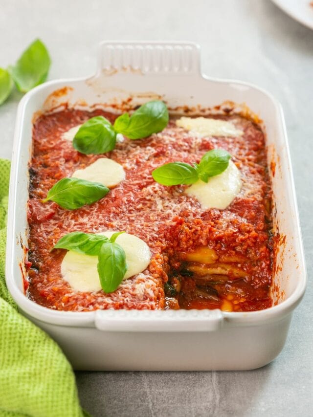 Eggplant Parmigiana