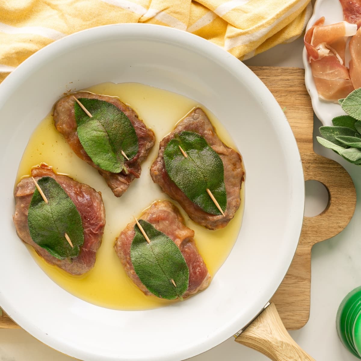 Veal Saltimbocca - The Petite Cook™