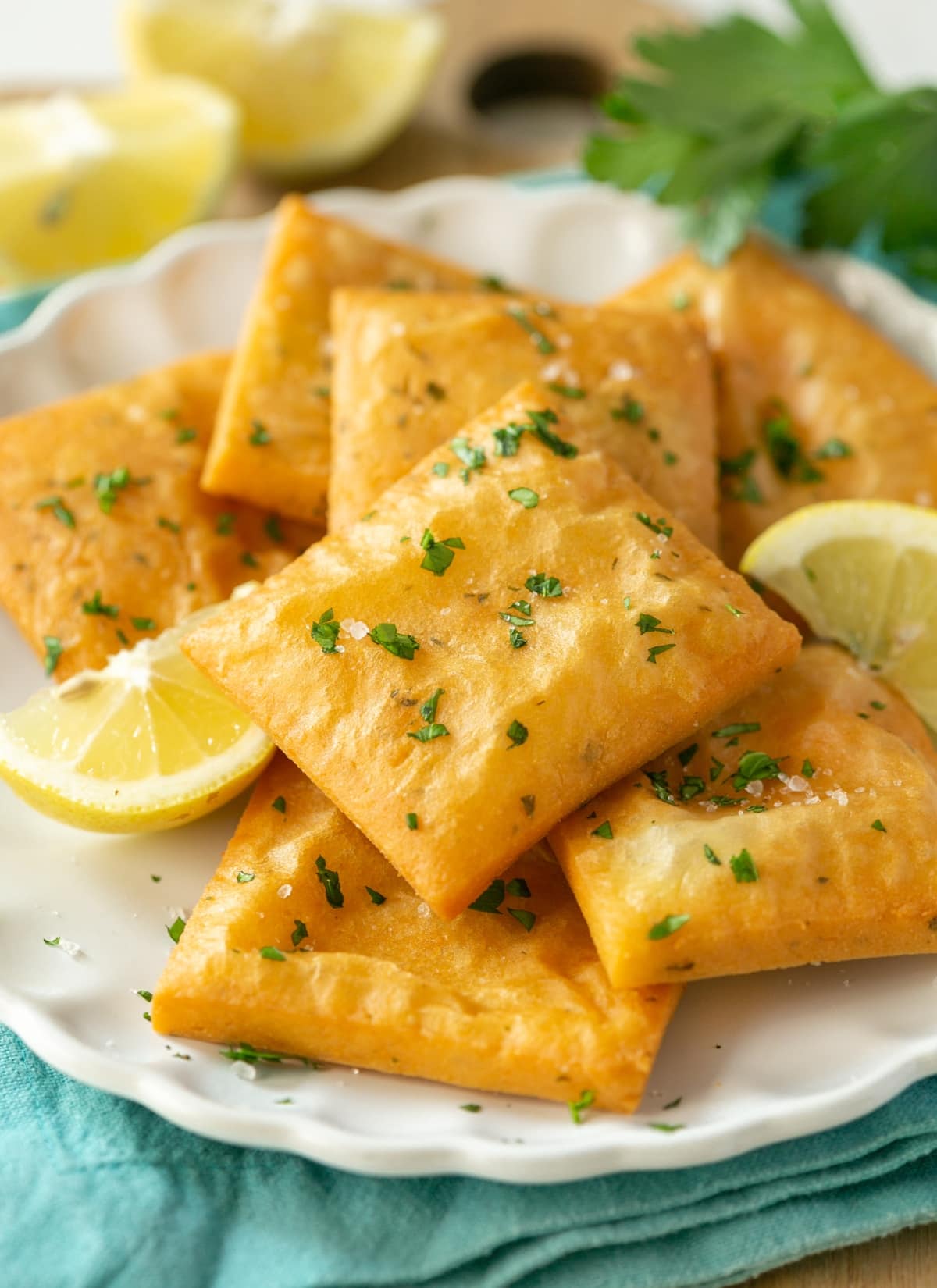 sicilian chickpea fritters.