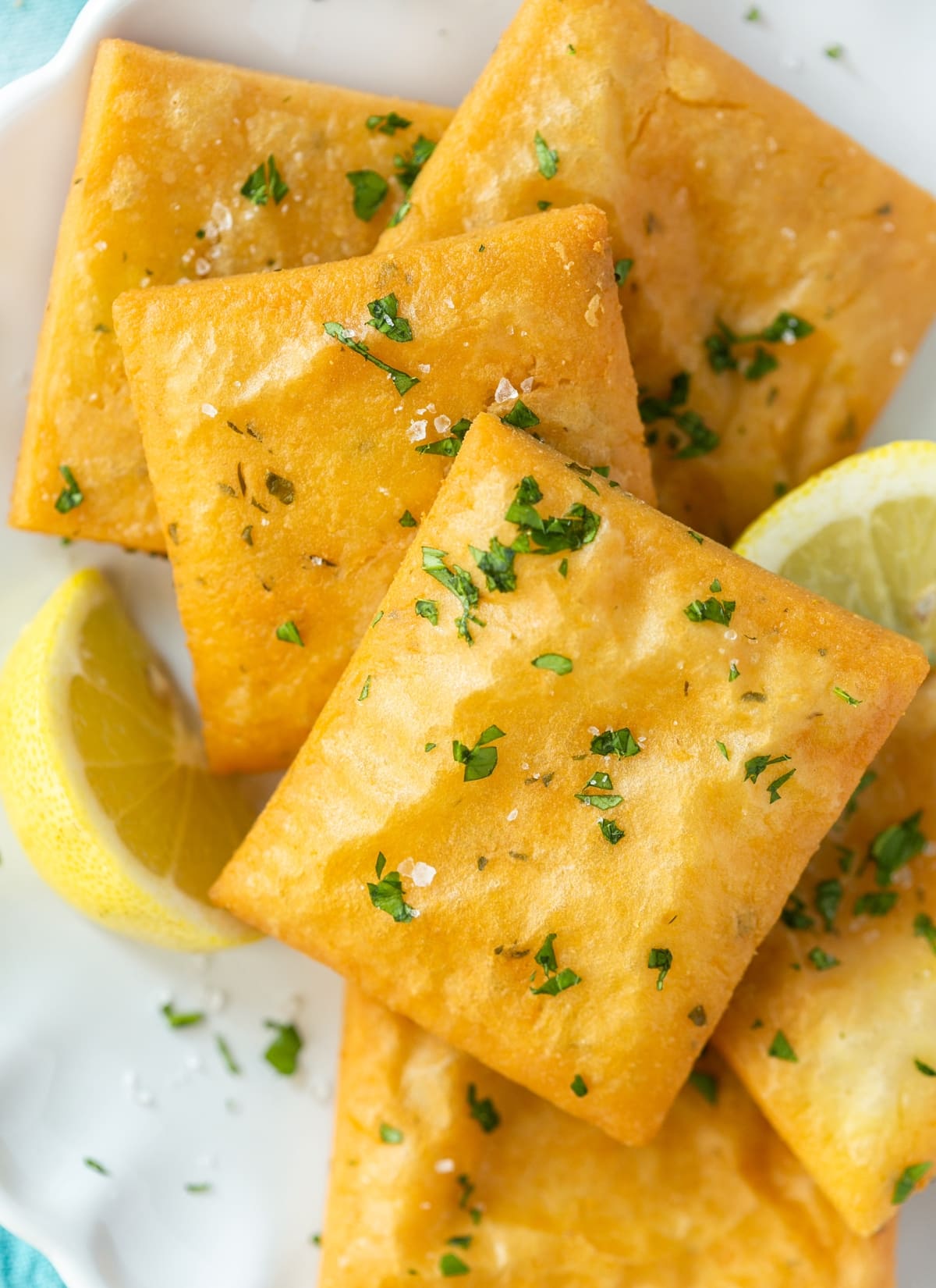 panella, sicilian chickpea fritters.