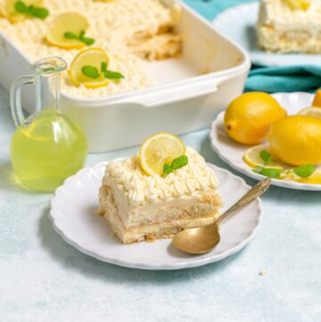 Limoncello tiramisu.