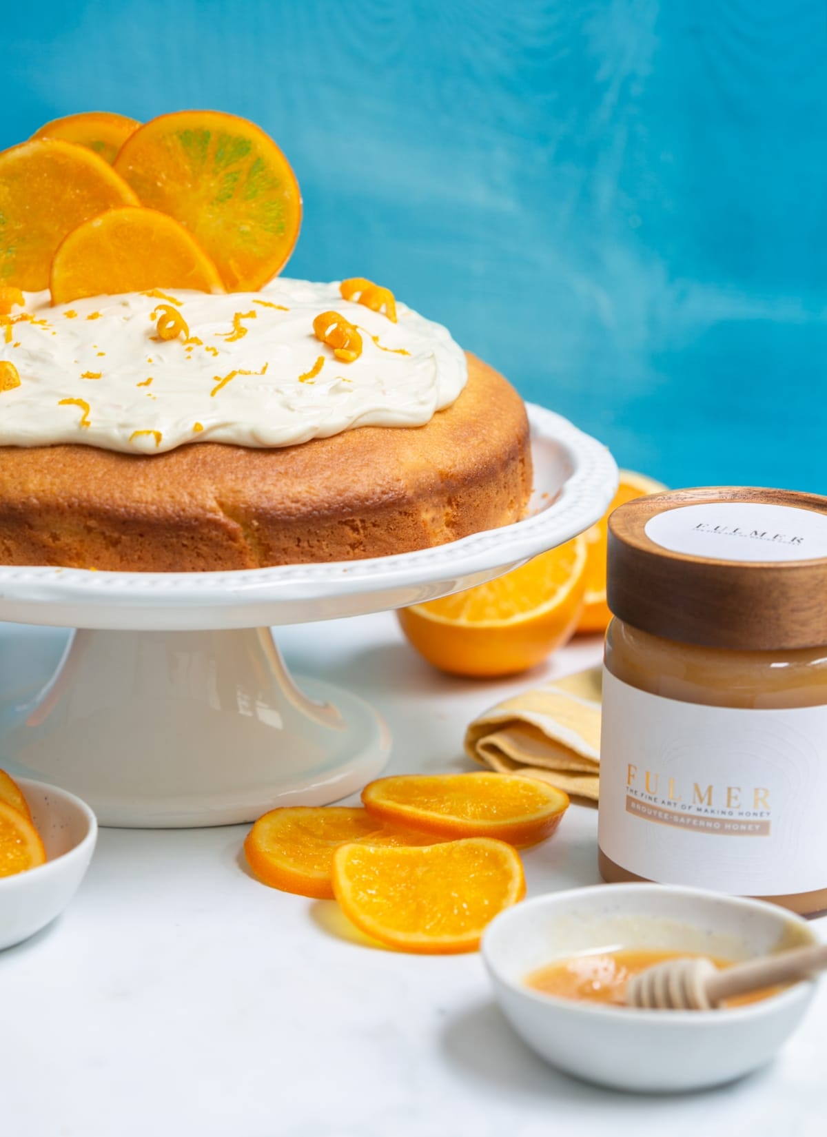 orange honey cake.