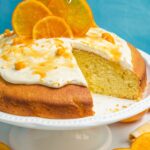 Olive oil orange cake.