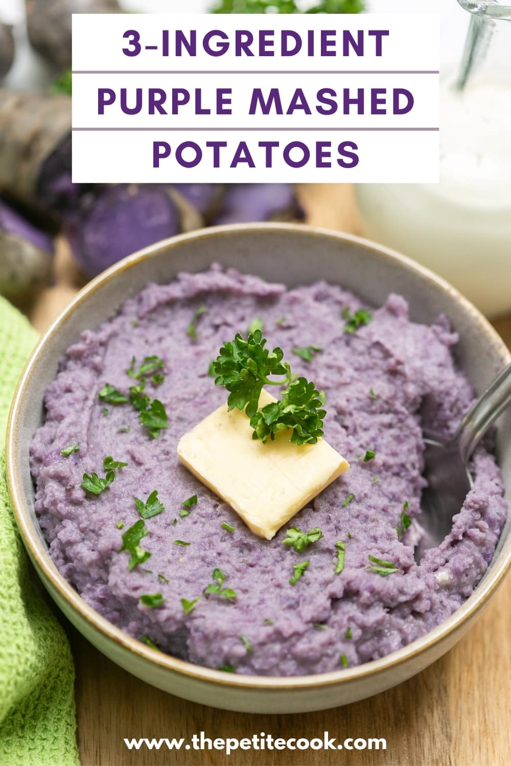 Purple Mashed Potatoes - The Petite Cook™