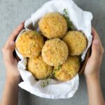 baked arancini.