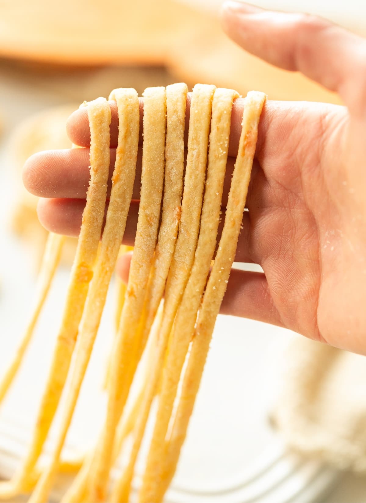 fresh sweet potato pasta.