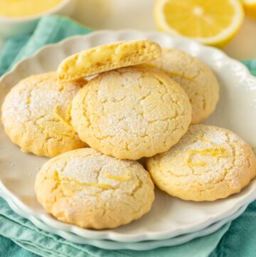 lemon cream cookies.