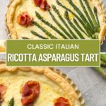 Celebrate spring with this easy asparagus ricotta tart—full of fresh Italian flavor, made with easy ingredients, and ready in 30 minutes or less.