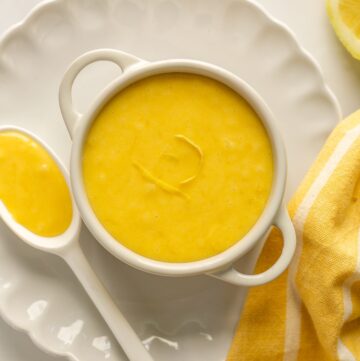 yuzu curd.