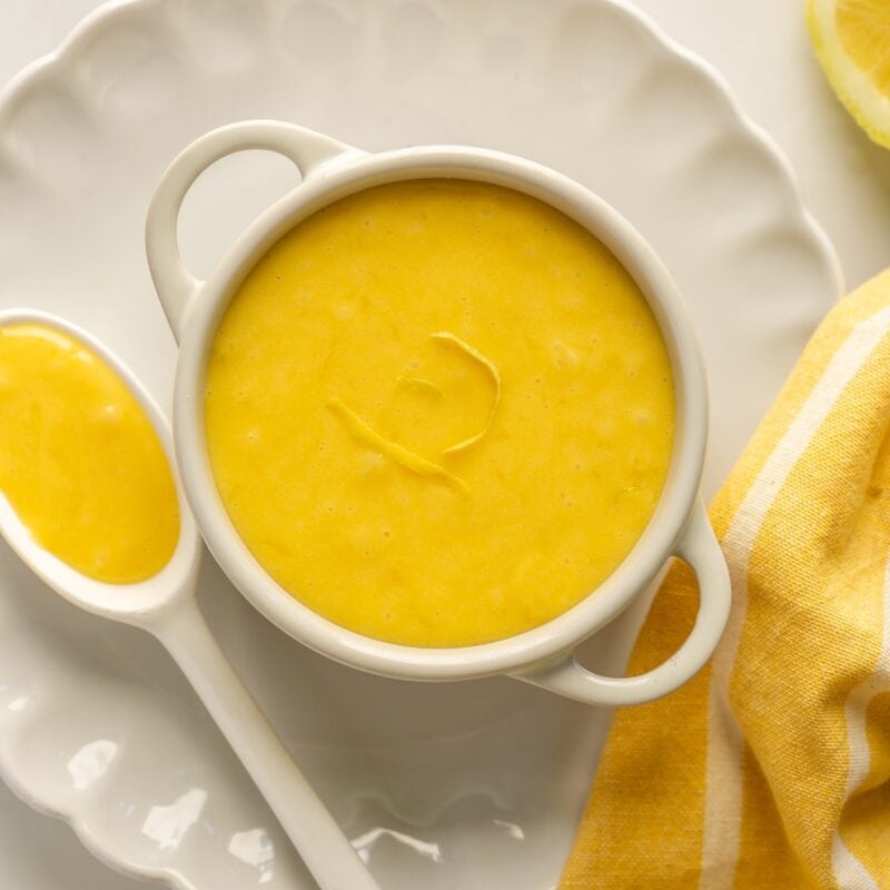 yuzu curd.