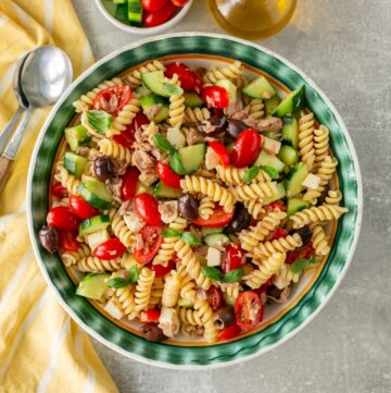 italian tuna pasta salad.