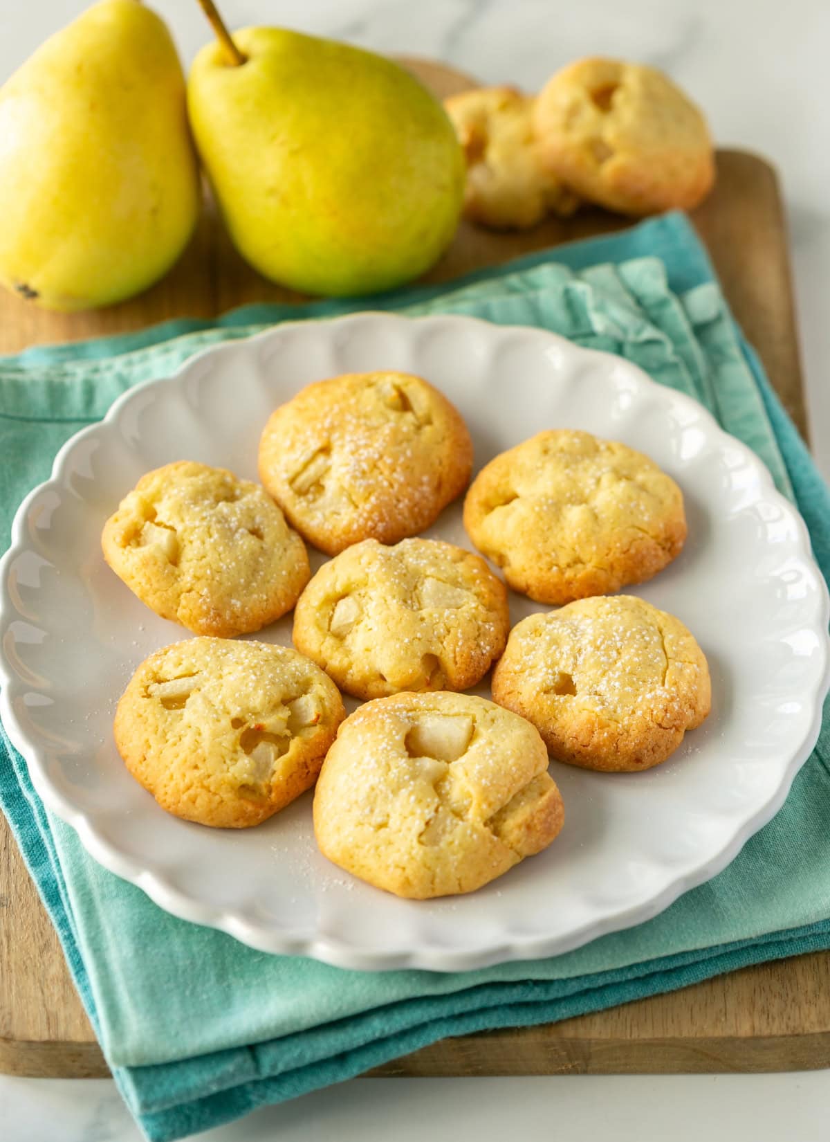 Pear cookies.