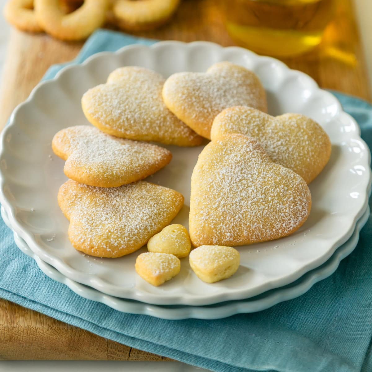 italian olive oil cookies.